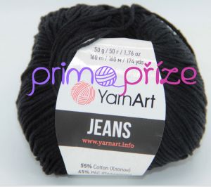 YarnArt Jeans/Gina 53 černá
