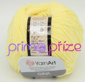 YarnArt Jeans/Gina 67 světle žlutá