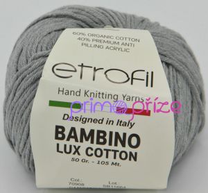 ETROFIL Bambino Lux Cotton 70908 šedá