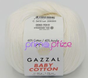 GAZZAL Baby Cotton 3410 přírodní