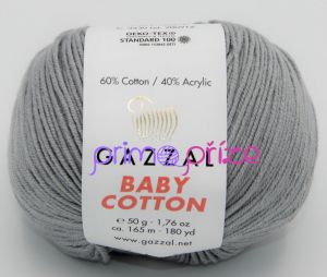 GAZZAL Baby Cotton 3430 šedá