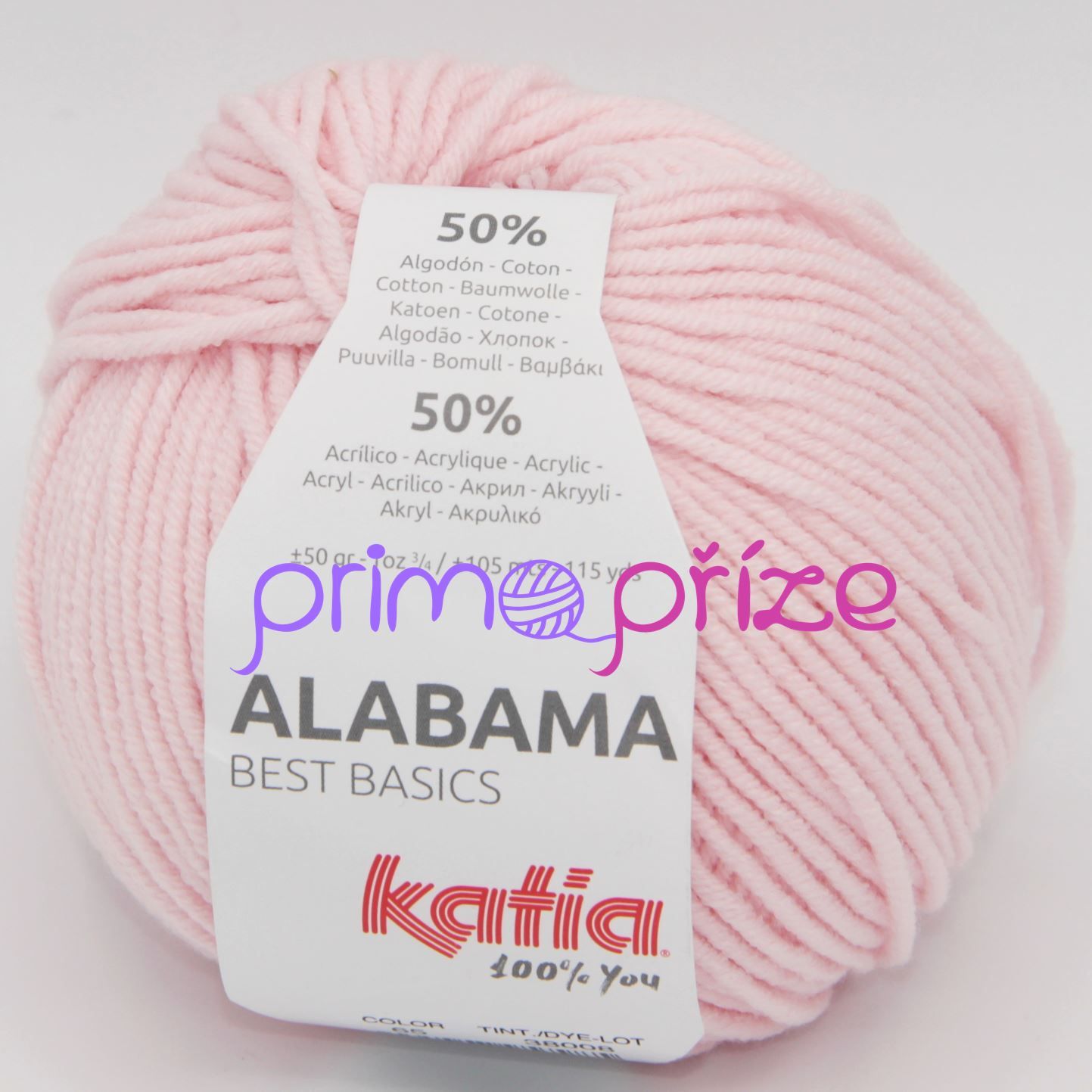 KATIA Alabama 65 světle růžová
