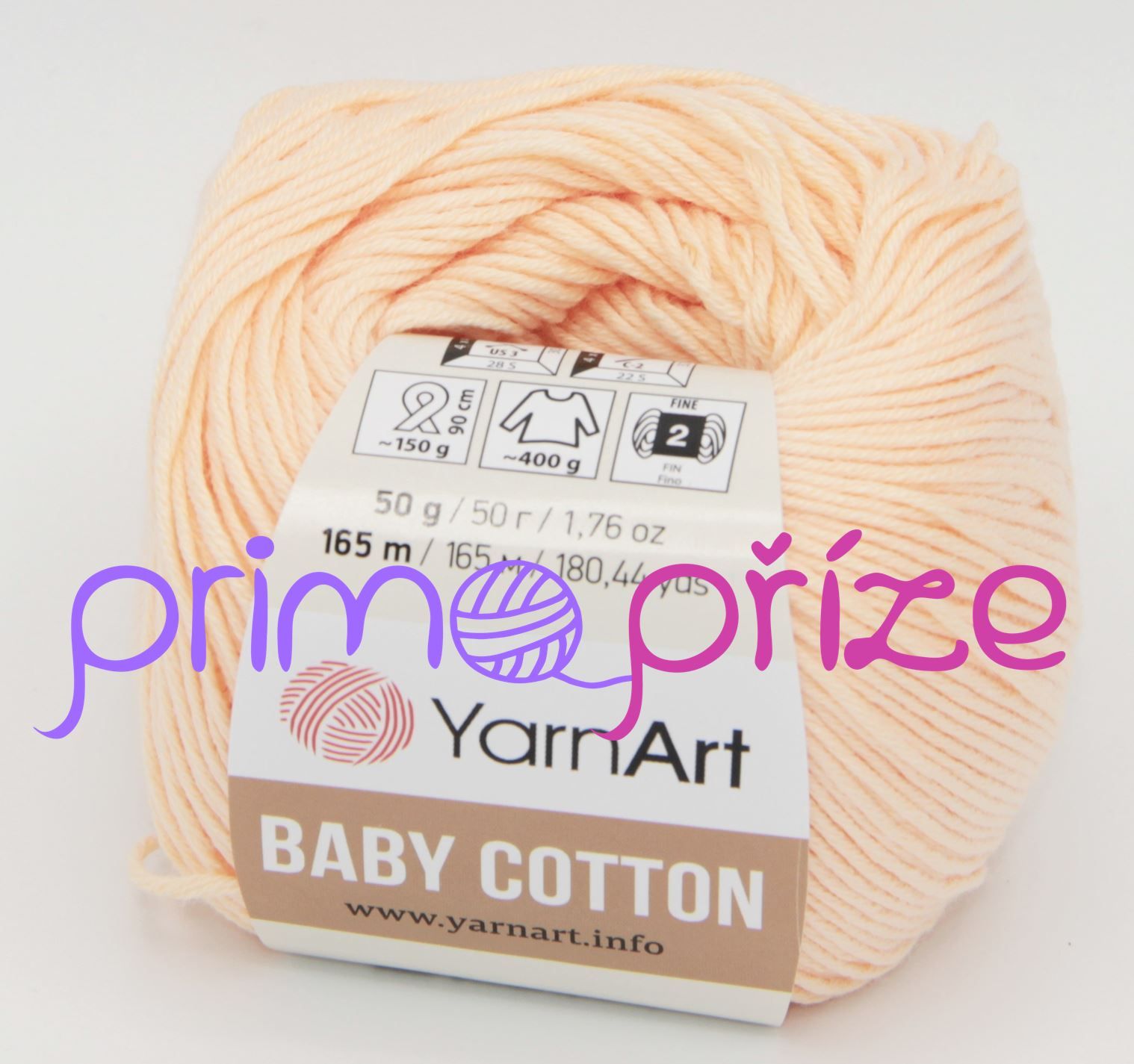 YarnArt Baby Cotton 411 meruňková