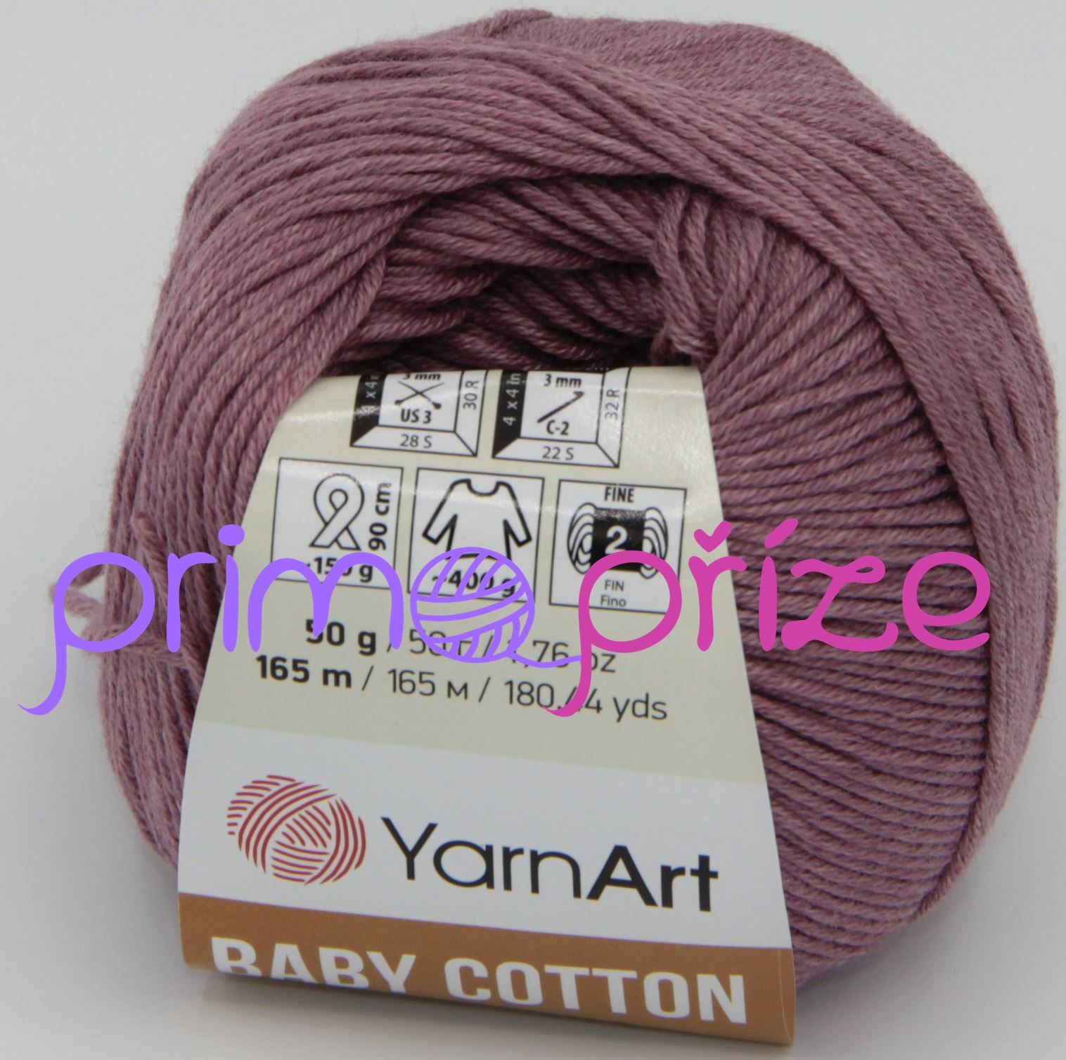 YarnArt Baby Cotton 419 starofialová