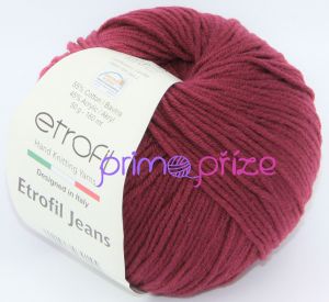 ETROFIL Jeans 015 bordová