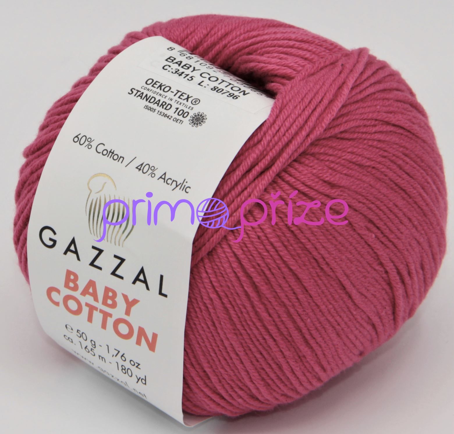 GAZZAL Baby Cotton 3415 tmavě růžová