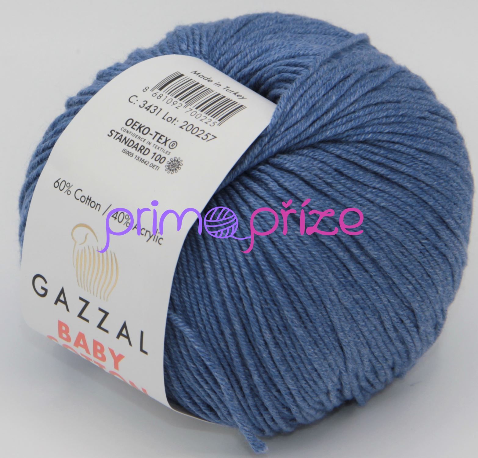 GAZZAL Baby Cotton 3431 džínově modrá