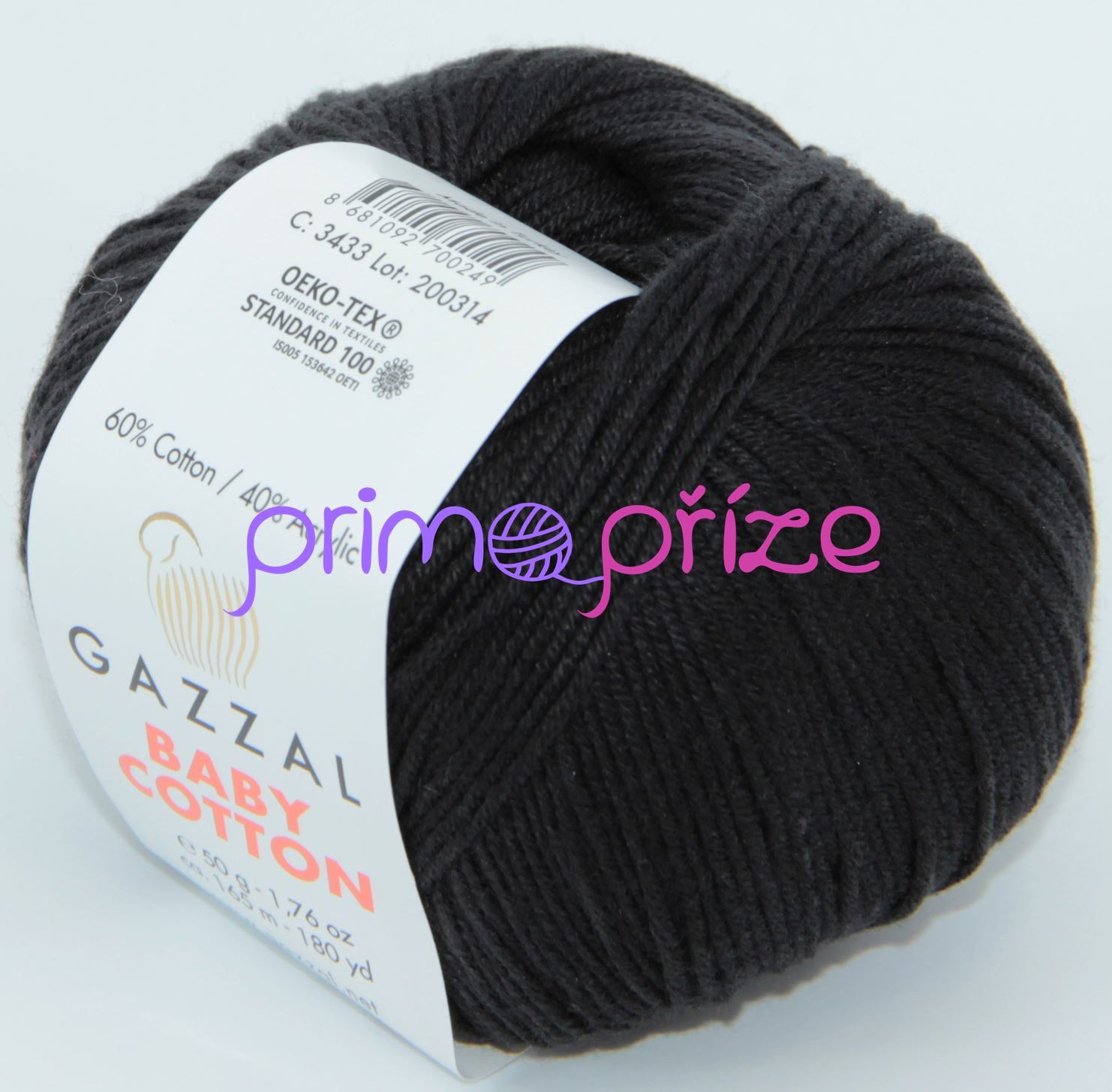 GAZZAL Baby Cotton 3433 černá