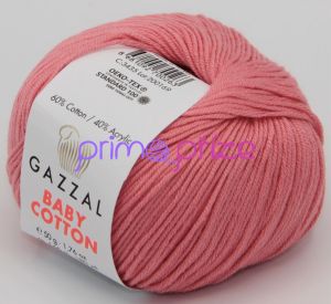 GAZZAL Baby Cotton 3435 lososová
