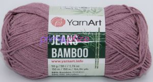 YarnArt Jeans Bamboo 114 růžovo-fialová