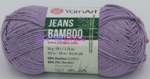 YarnArt Jeans Bamboo 116 fialková