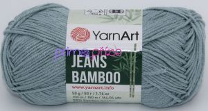 YarnArt Jeans Bamboo 120 šedozelená