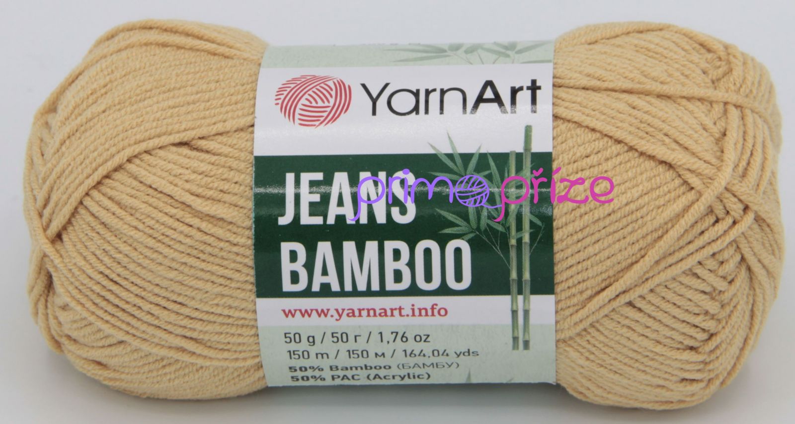 YarnArt Jeans Bamboo 130 medová