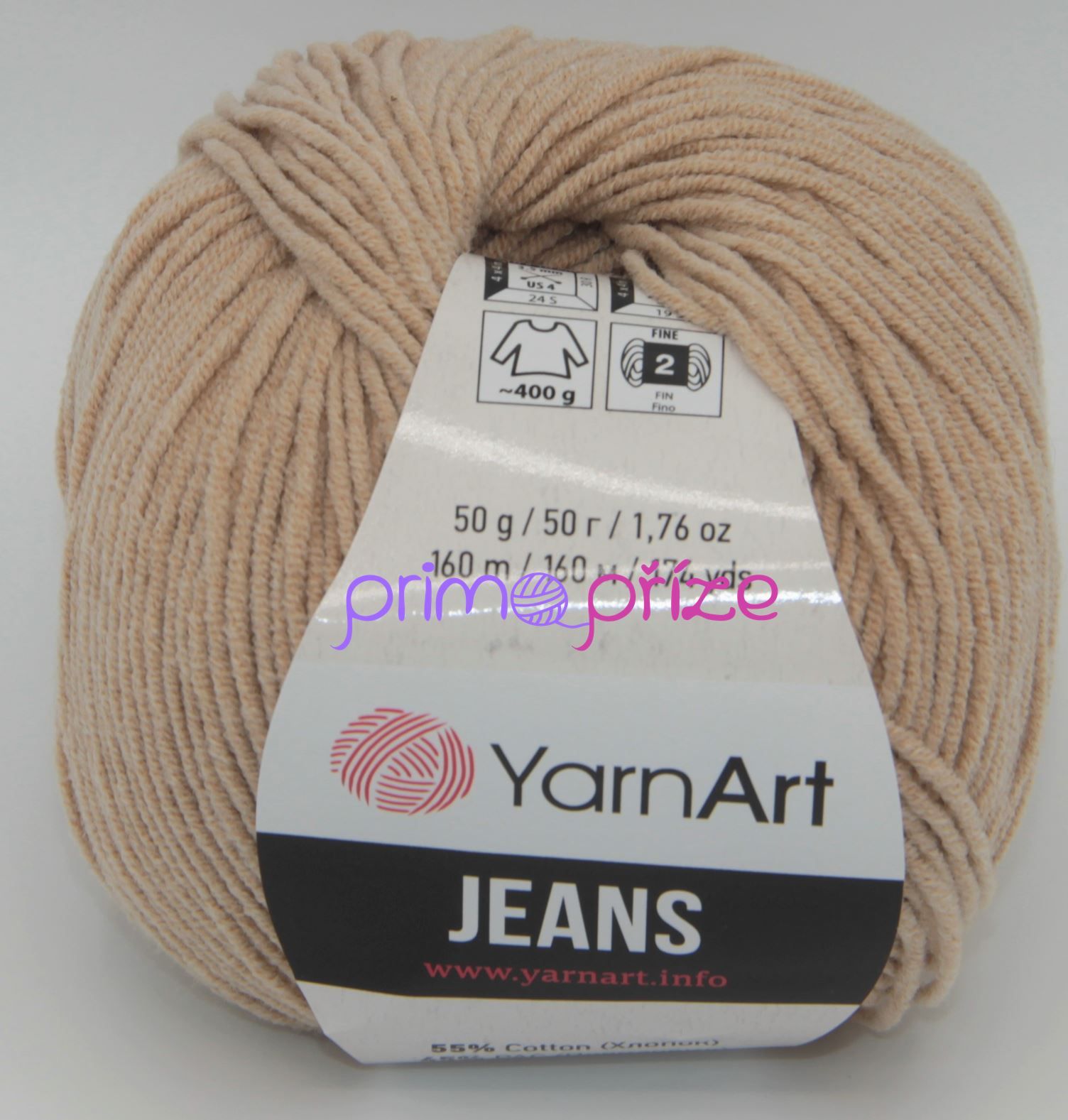 YarnArt Jeans/Gina 87 béžová