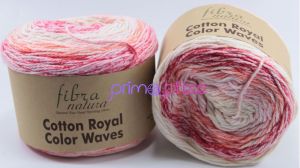 FIBRA NATURA Cotton Royal Color Wawes 22-01 vícebarevná
