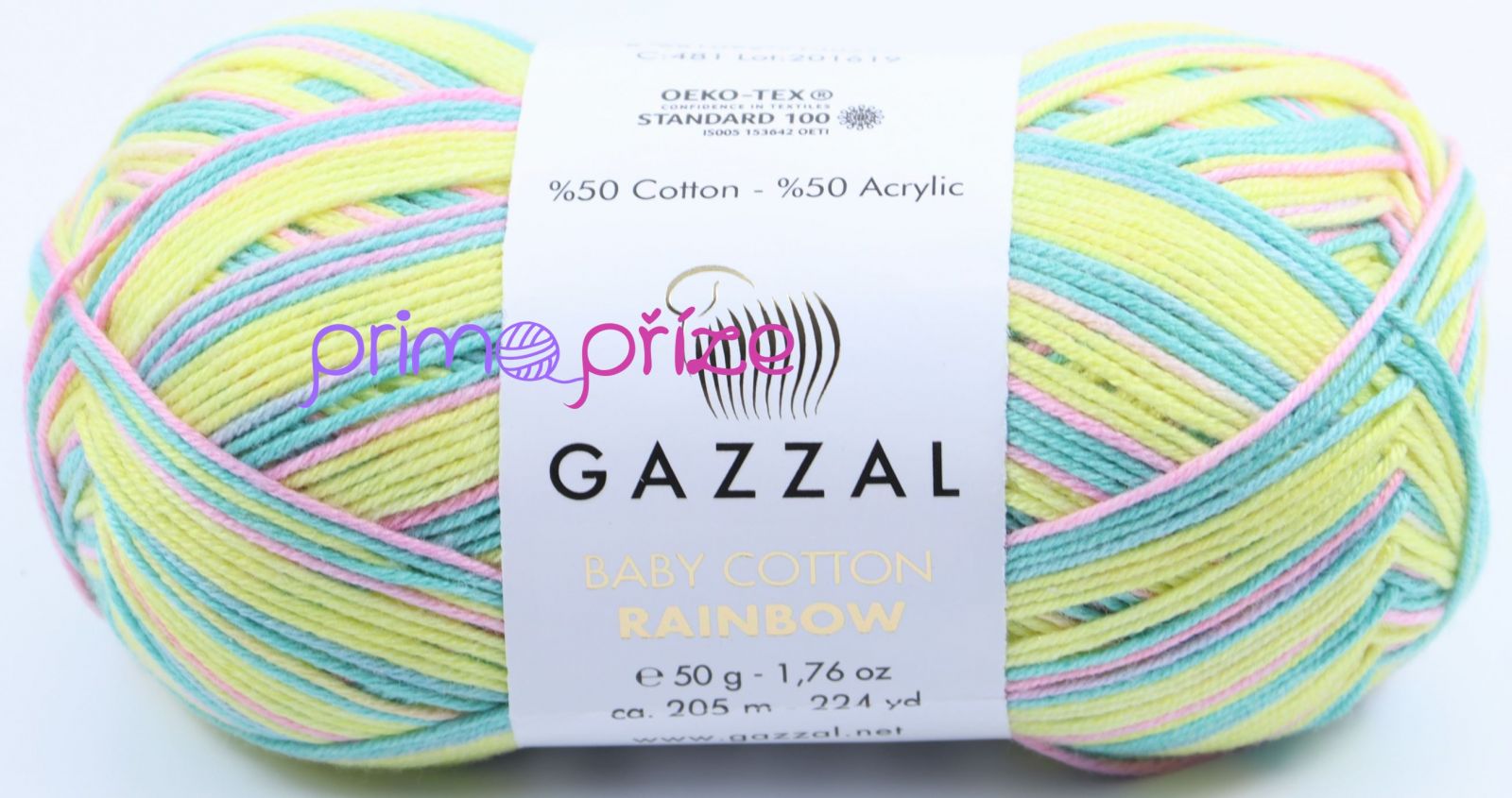 GAZZAL Baby Cotton Rainbow 481