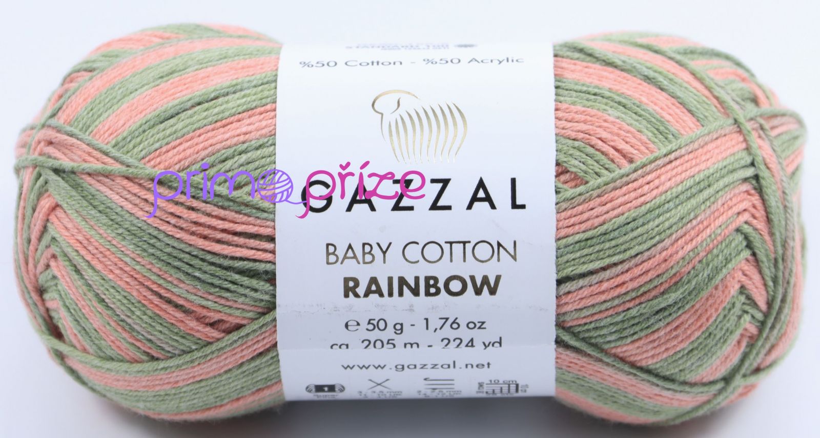 GAZZAL Baby Cotton Rainbow 483