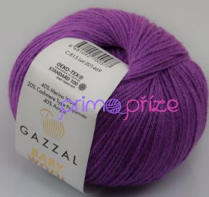 GAZZAL Baby Wool 815 fialová