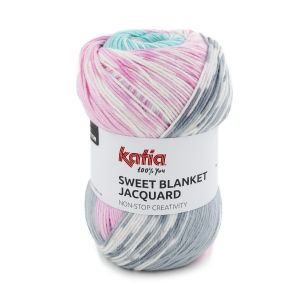 KATIA Sweet Blanket Jacquard 304 samovzorovací