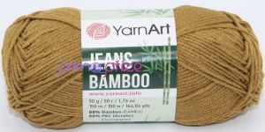 YarnArt Jeans Bamboo 131 hořčicová