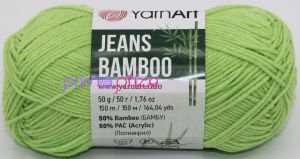 YarnArt Jeans Bamboo 136 pistáciová