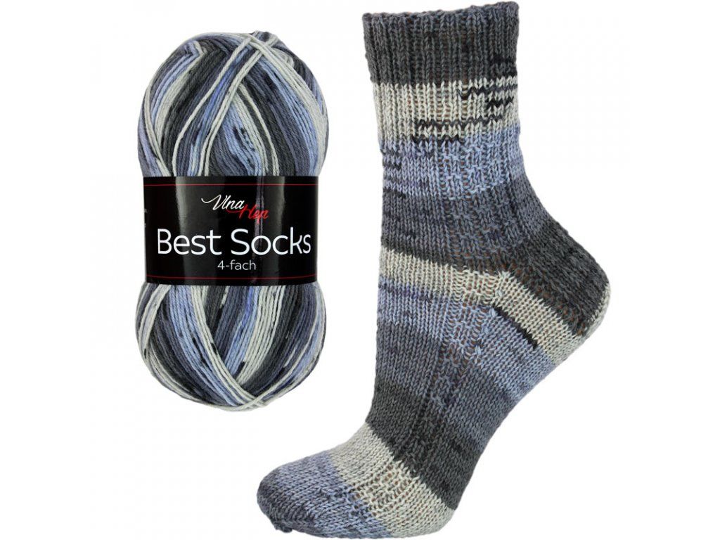 VLNA HEP Best Sock 4-fach 7063