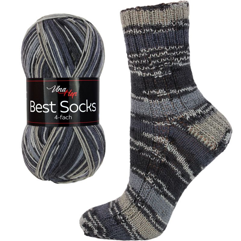VLNA HEP Best Sock 4-fach 7068