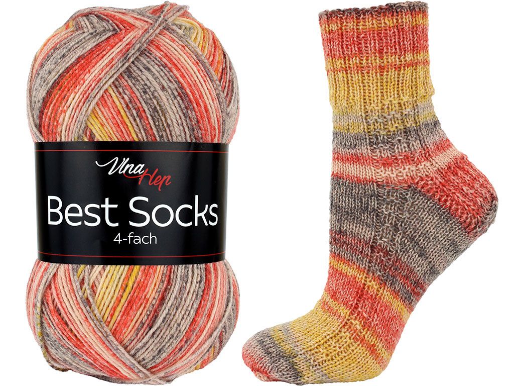 VLNA HEP Best Sock 4-fach 7338