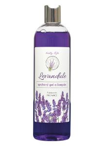 BT PREMIUM Sprchový gel a šampon s levandulovým olejem 500ml