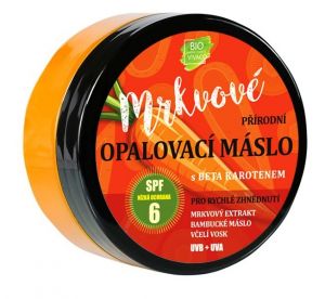 VIVACO 100% přírodní opalovací mrkvové máslo SPF6 150ml