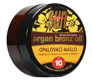 Opalovací máslo s BIO arganovým olejem SPF10