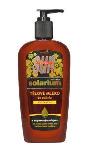 VIVACO Sun Vital Tělové mléko do solaria s BIO arganovým olejem 300ml
