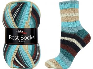 VLNA HEP Best Sock 4-fach 7072