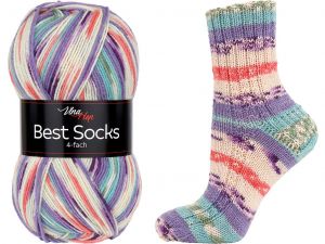 VLNA HEP Best Sock 4-fach 7080