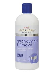 VIVAPHARM Krémový sprchový gel s kozím mlékem 400ml