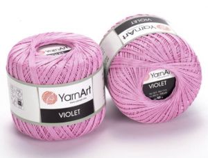 YarnArt Violet 0319 růžová