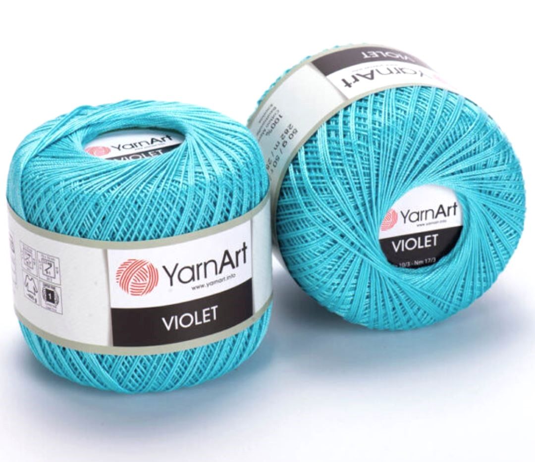 YarnArt Violet 5353 tyrkysová