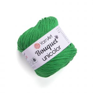 YarnArt Bouquet Unicolor 3220 zelená