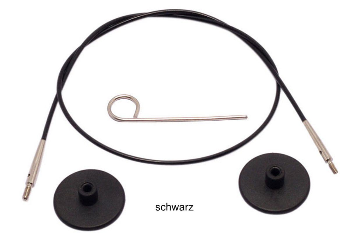 KnitPro Vyměnitelné lanko k šroubovacím jehlicím či háčkům 80cm